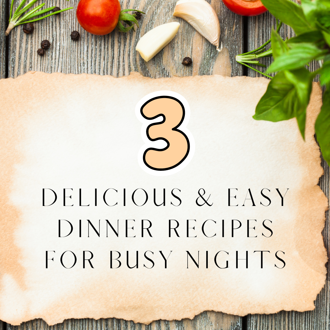 Delicious and Easy Dinner Recipes for Busy Nights! 🍽️✨